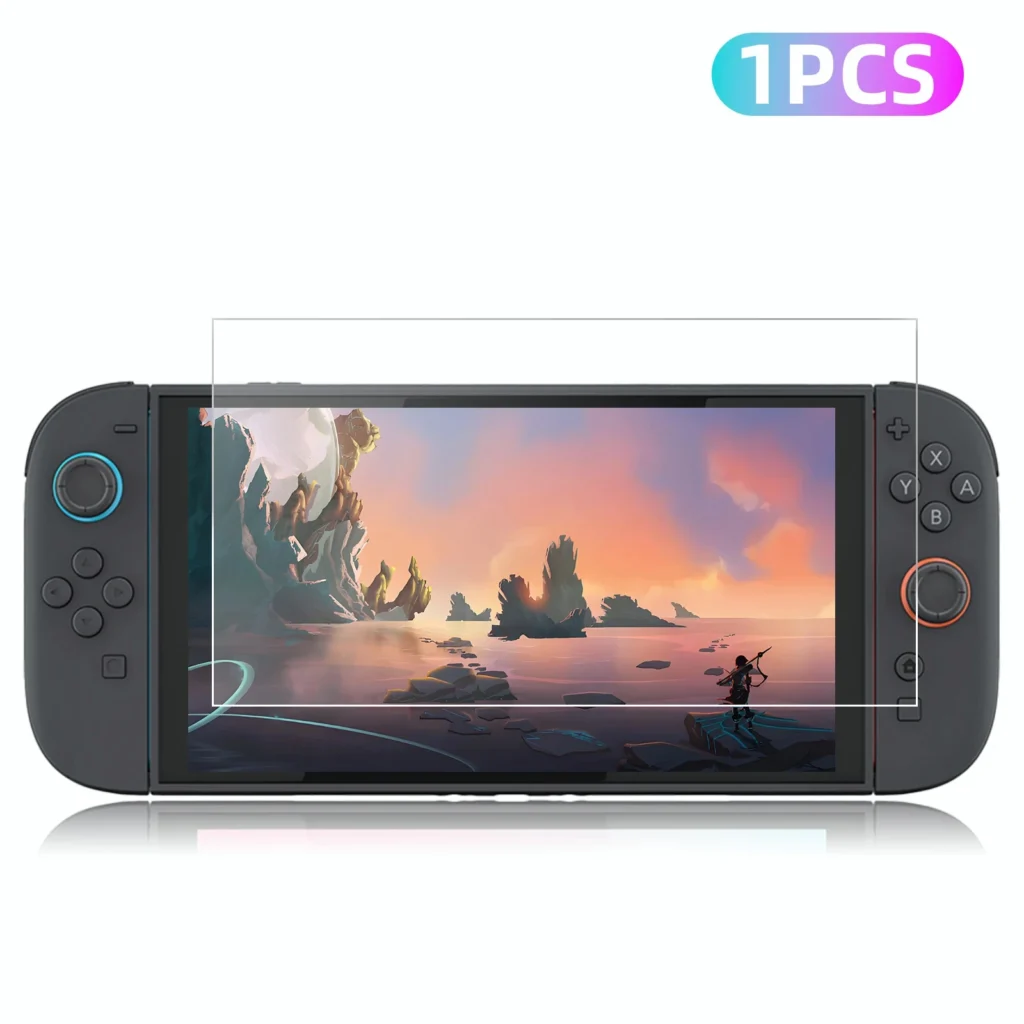Film de protection en verre trempé anti-rayures pour Nintendo Switch 2 – Image 7