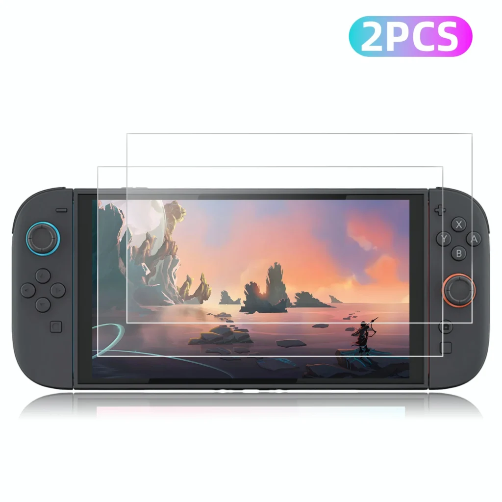 Film de protection en verre trempé anti-rayures pour Nintendo Switch 2 – Image 8